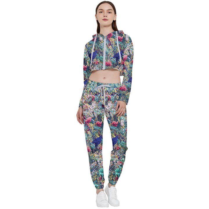 Rowan Cropped Zip Up Lounge Set