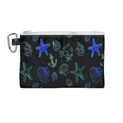 Sea-b 003 Canvas Cosmetic Bag (medium) by nate14shop