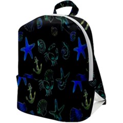 Sea-b 003 Zip Up Backpack by nate14shop