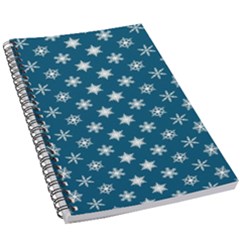 Snowflakes 001 5 5  X 8 5  Notebook