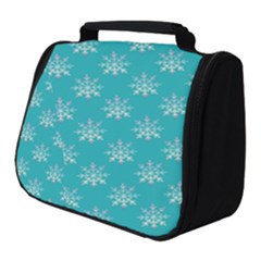 Snowflakes 002 Full Print Travel Pouch (small) by nate14shop