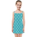 Snowflakes 002 Kids  Summer Sun Dress View1