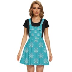 Snowflakes 002 Apron Dress by nate14shop