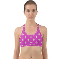 Star-pattern-b 001 Back Web Sports Bra by nate14shop