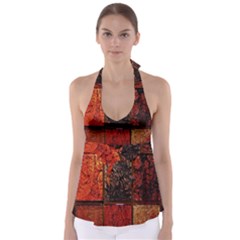 Tiles Babydoll Tankini Top