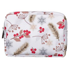 Christmas-seamless-pattern-with-fir-branches Make Up Pouch (medium)