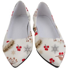 Christmas-seamless-pattern-with-fir-branches Women s Block Heels  by nate14shop