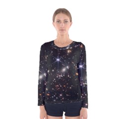 James Webb Space Telescope Deep Field Women s Long Sleeve Tee