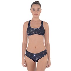 James Webb Space Telescope Deep Field Criss Cross Bikini Set by PodArtist