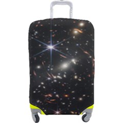 James Webb Space Telescope Deep Field Luggage Cover (large) by PodArtist