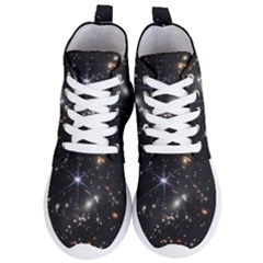 James Webb Space Telescope Deep Field Women s Lightweight High Top Sneakers by PodArtist