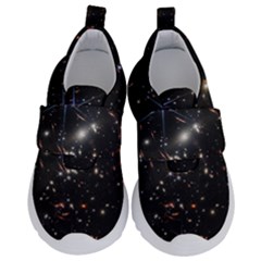 James Webb Space Telescope Deep Field Kids  Velcro No Lace Shoes by PodArtist