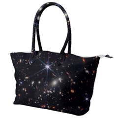 James Webb Space Telescope Deep Field Canvas Shoulder Bag by PodArtist