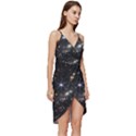 James Webb Space Telescope Deep Field Wrap Frill Dress View3