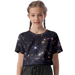 James Webb Space Telescope Deep Field Kids  Basic Tee by PodArtist