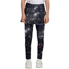 James Webb Space Telescope Deep Field Kids  Skirted Pants by PodArtist