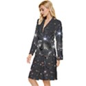 James Webb Space Telescope Deep Field Long Sleeve Velour Robe View2