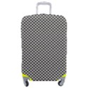 Small Black and White Watercolor Checkerboard Chess Luggage Cover (Medium) View1