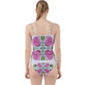 Figure roses flowers-ornament Cut Out Top Tankini Set View2