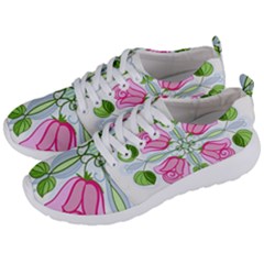 Figure Roses Flowers-ornament Men s Lightweight Sports Shoes