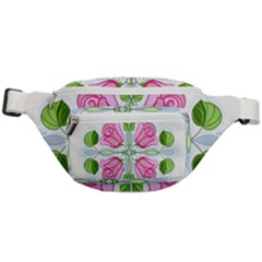 Figure Roses Flowers-ornament Fanny Pack