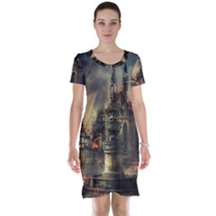 Braunschweig-city-lower-saxony Short Sleeve Nightdress