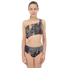 Braunschweig-city-lower-saxony Spliced Up Two Piece Swimsuit