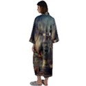 Braunschweig-city-lower-saxony Maxi Satin Kimono View2