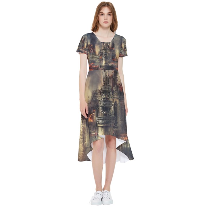 Braunschweig-city-lower-saxony High Low Boho Dress