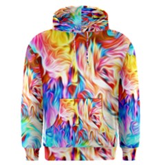 Background-drips-fluid-colorful- Men s Core Hoodie