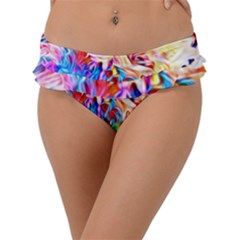 Background-drips-fluid-colorful- Frill Bikini Bottom