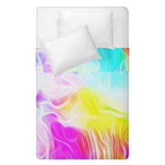 Background-drips-fluid-colorful Duvet Cover Double Side (single Size) by Jancukart