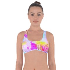 Background-drips-fluid-colorful Got No Strings Sports Bra