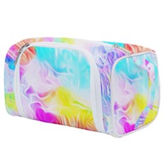 Background-drips-fluid-colorful Toiletries Pouch