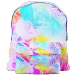 Background-drips-fluid-colorful Giant Full Print Backpack