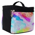 Background-drips-fluid-colorful Make Up Travel Bag (Small) View1