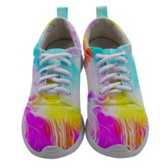 Background-drips-fluid-colorful Athletic Shoes by Jancukart