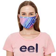 Painting-abstract-blue-pink-spots Cloth Face Mask (adult)