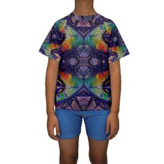 Phronesis-awareness-philosophy Kids  Short Sleeve Swimwear