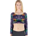 Phronesis-awareness-philosophy Long Sleeve Crop Top View1