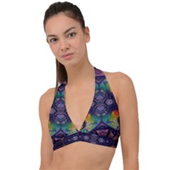 Phronesis-awareness-philosophy Halter Plunge Bikini Top