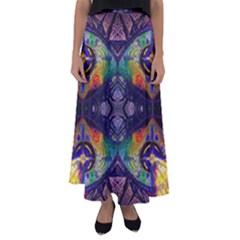 Phronesis-awareness-philosophy Flared Maxi Skirt