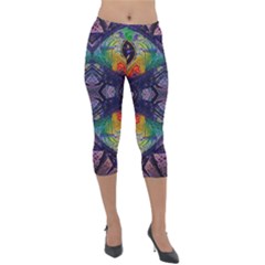 Phronesis-awareness-philosophy Lightweight Velour Capri Leggings  by Jancukart