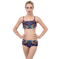 Phronesis-awareness-philosophy Layered Top Bikini Set