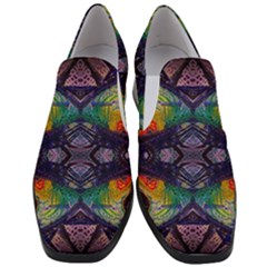 Phronesis-awareness-philosophy Women Slip On Heel Loafers