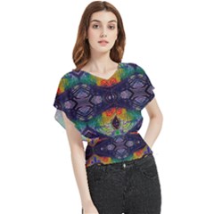 Phronesis-awareness-philosophy Butterfly Chiffon Blouse