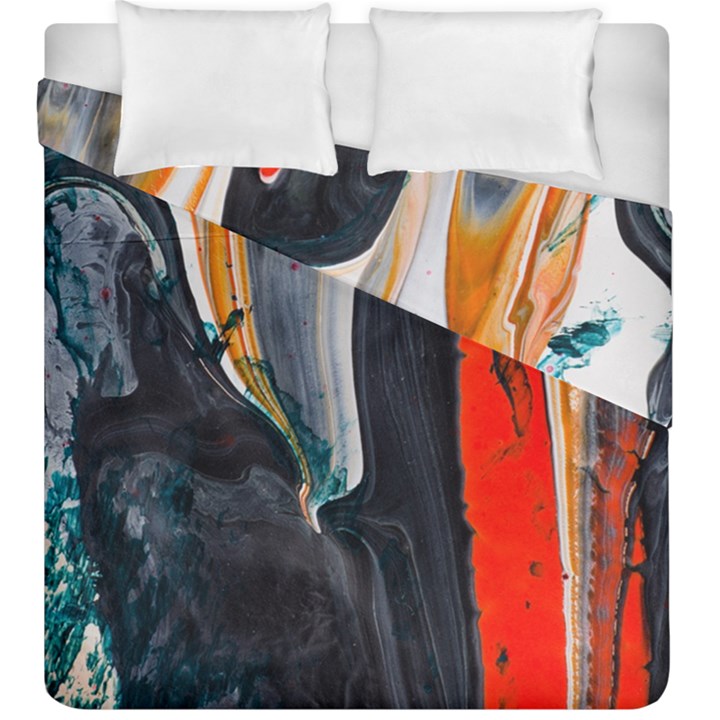 Art-modern-painting-background Duvet Cover Double Side (King Size)