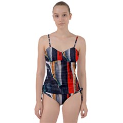 Art-modern-painting-background Sweetheart Tankini Set