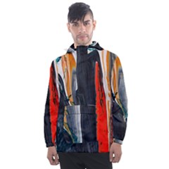 Art-modern-painting-background Men s Front Pocket Pullover Windbreaker by Jancukart