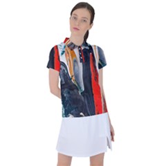 Art-modern-painting-background Women s Polo Tee